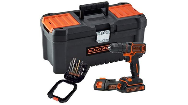 Perceuse visseuse sans fil BLACK+DECKER BDCDC18BTA-QW