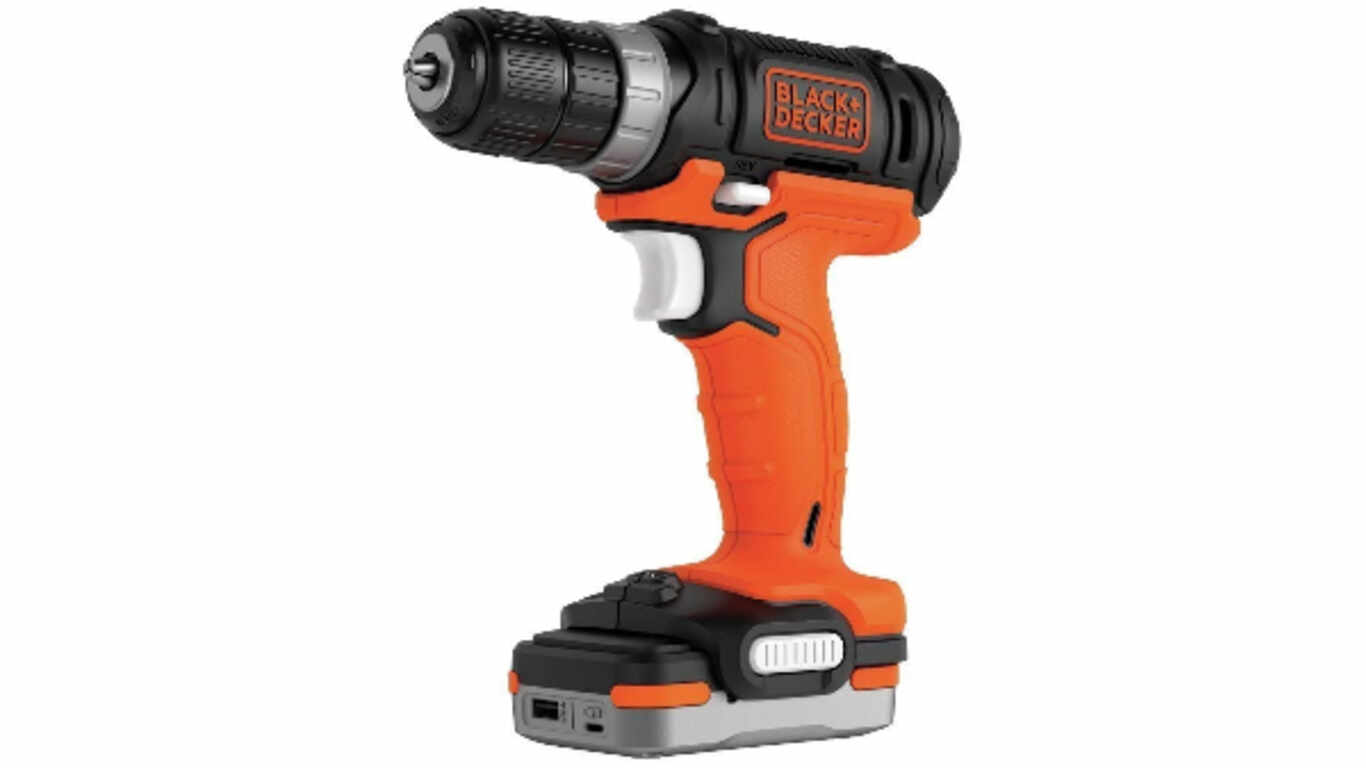 Perceuse visseuse BDCDD12S1-QW BLACK+DECKER