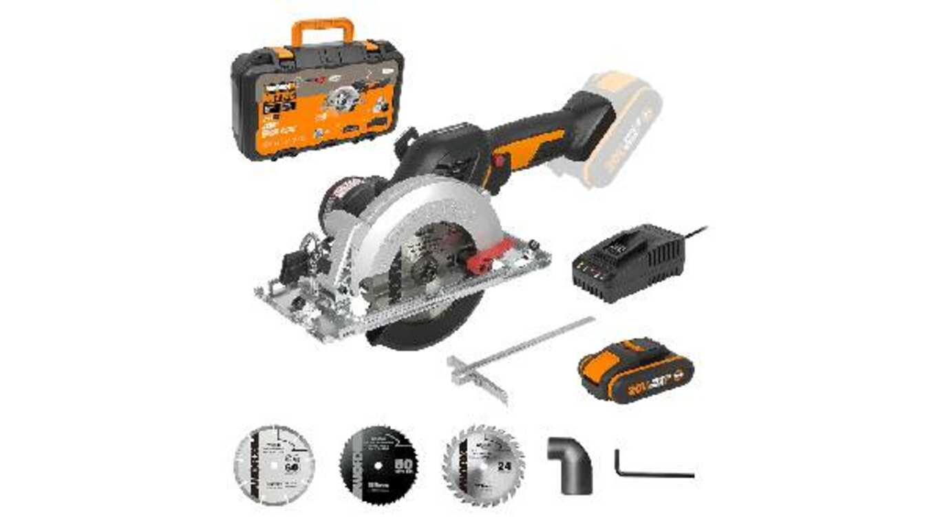 Scie circulaire sans fil 20V WX531 Worx