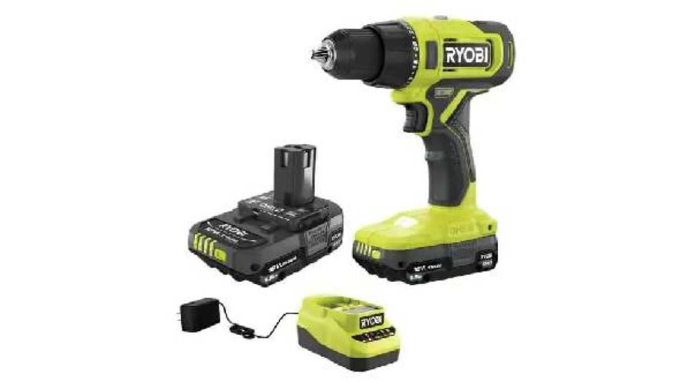 Kit perceuse visseuse sans fil 18 V One+ P215K Ryobi