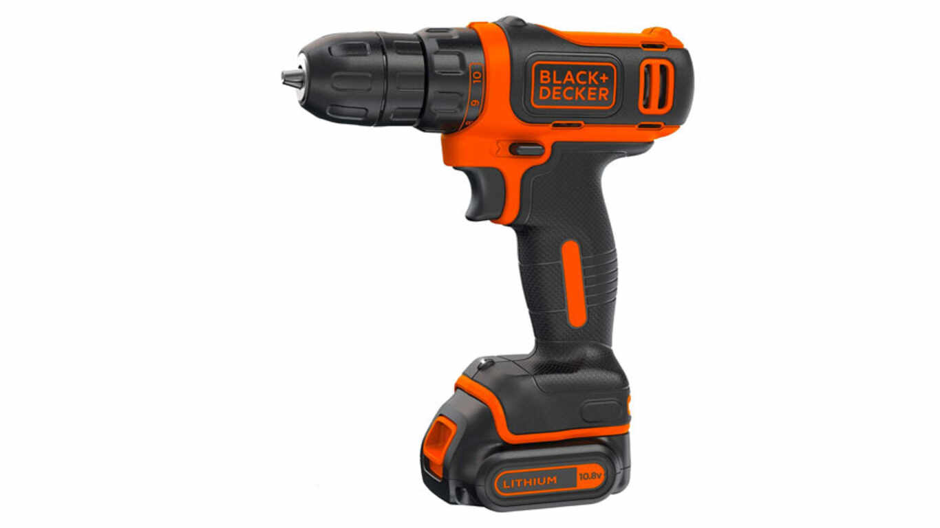 Perceuse visseuse sans fil BDCDD12K1-QW Black Decker